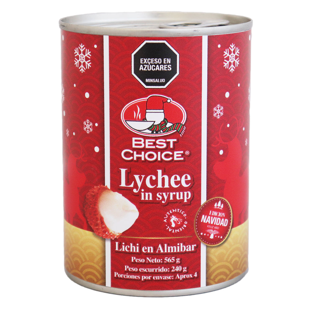 Lychee en Almibar Best Choice 565 gr