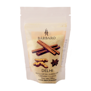 Sal Marina Delhi 130g – Sabor Exótico con Especias Indias