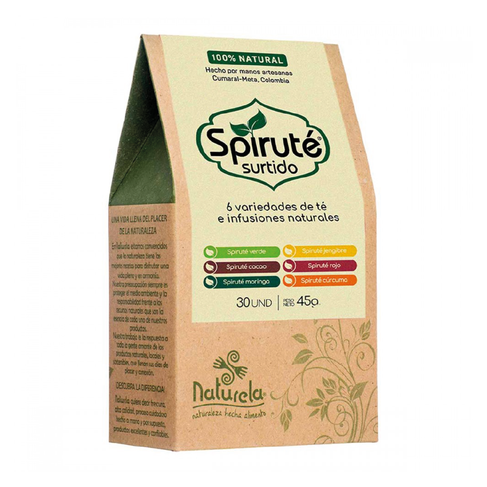 Spirute Naturela 30 UND