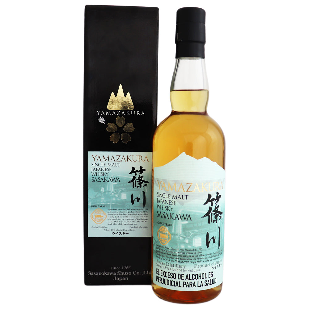 Yamazakura Sasakawa Whisky Single Malt Japonés 700 ml