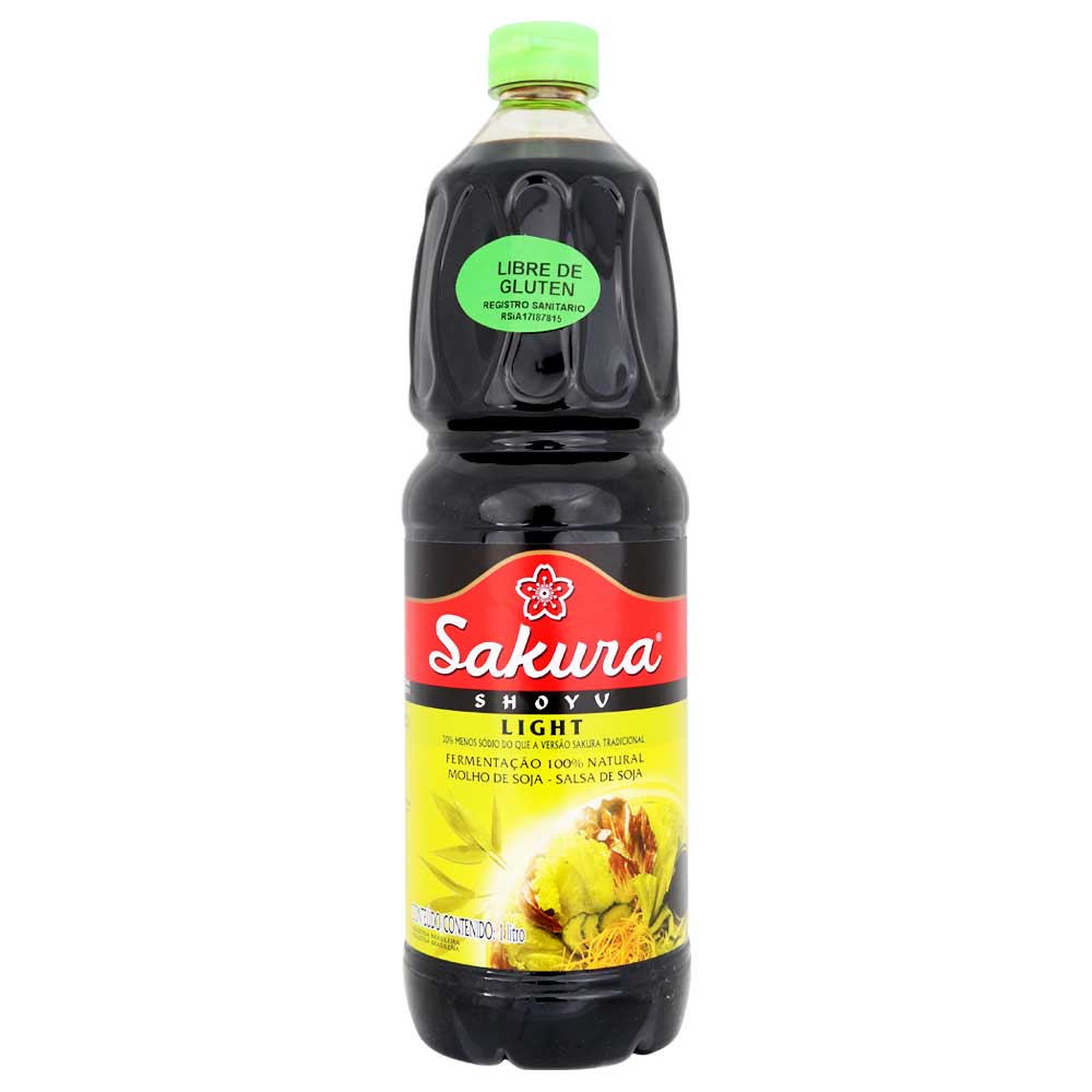 Salsa di soia senza glutine con meno sale - Sakura 150 ml